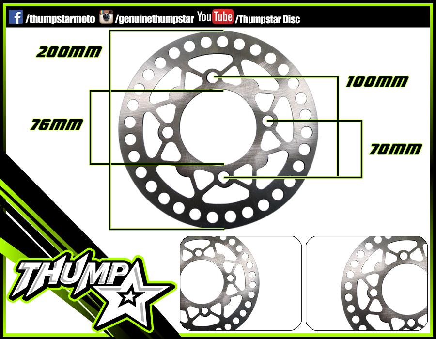 7065 | Rear Brake Disc | 200mm