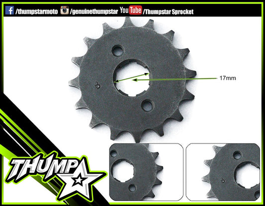 7180 | Front Sprocket | 17mm Shaft | 420 x 14T